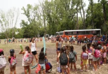 CIERRE DE COLONIAS DE VERANO EN MERLO