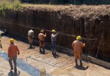 AVANZAN LAS OBRAS HIDRÁULICAS EN MERLO